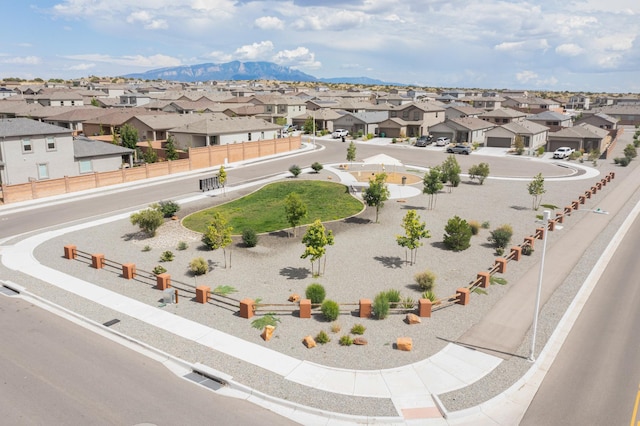 4823 Blackburn Rd NE, Rio Rancho, NM 87144 - aerial perspective of suburban area with a mountainous background