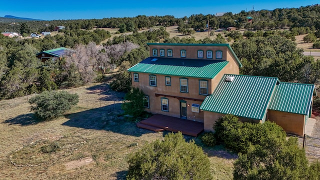 10 Quail Run Rd, Tijeras, NM 87059 - drone / aerial view