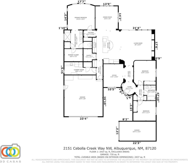 2151 Cebolla Creek Way NW, Albuquerque, NM 87120 - photo 61