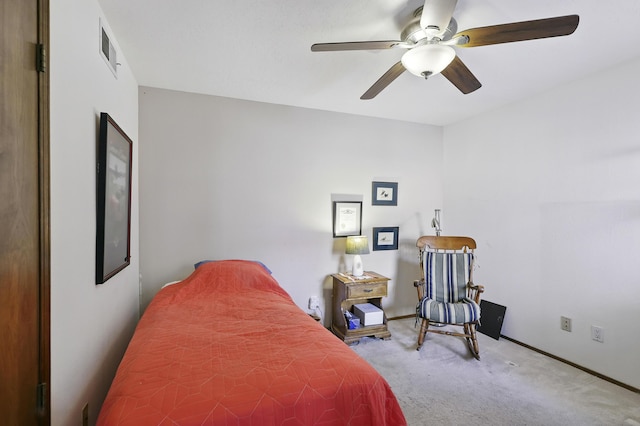 11213 Paseo Del Oso, Albuquerque, NM 87111 - carpeted bedroom with a ceiling fan