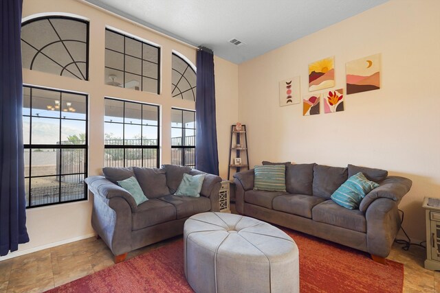 6268 Apache Plume Rd NE, Rio Rancho, NM 87144 - living area with baseboards