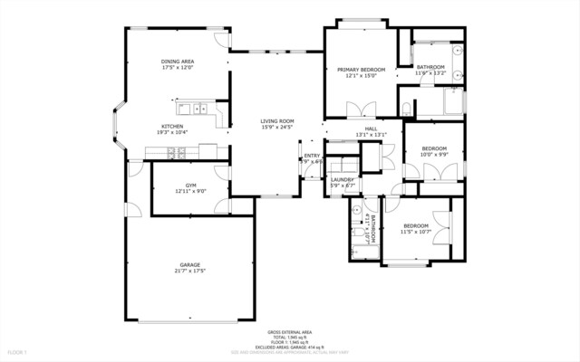 6268 Apache Plume Rd NE, Rio Rancho, NM 87144 - view of room layout