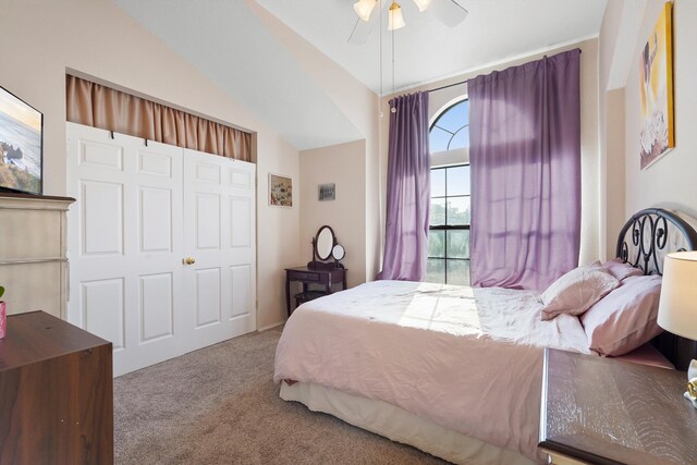 6268 Apache Plume Rd NE, Rio Rancho, NM 87144 - bedroom with carpet floors and ceiling fan