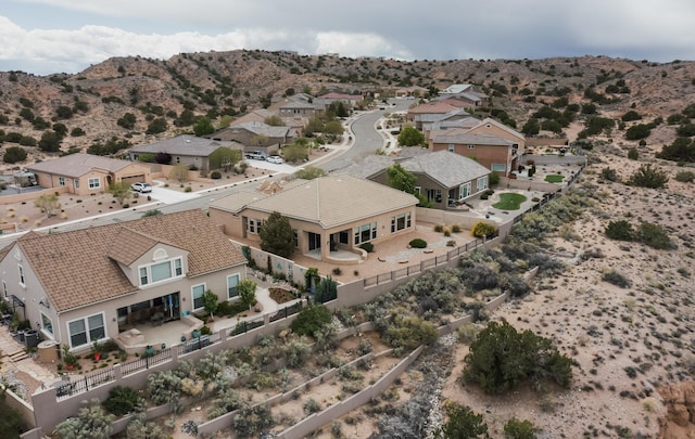 2413 Desert View Rd NE, Rio Rancho, NM 87144 - aerial view of residential area with a mountain backdrop