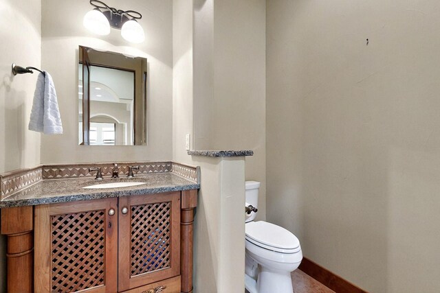 2413 Desert View Rd NE, Rio Rancho, NM 87144 - half bath featuring toilet and vanity