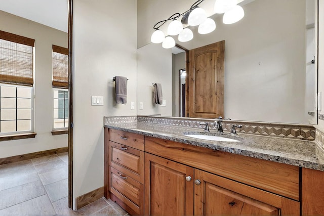 2413 Desert View Rd NE, Rio Rancho, NM 87144 - bathroom featuring vanity and tile patterned floors