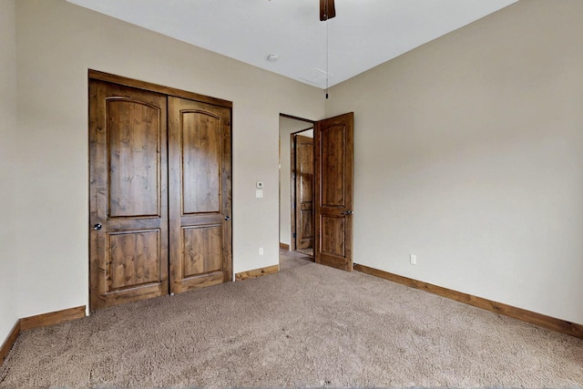 2413 Desert View Rd NE, Rio Rancho, NM 87144 - unfurnished bedroom featuring carpet floors and a ceiling fan
