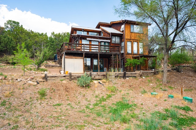 23 Cooper Rd, Cedar Crest, NM 87008 - back of house with a deck