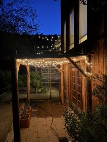 23 Cooper Rd, Cedar Crest, NM 87008 - patio at twilight with a patio