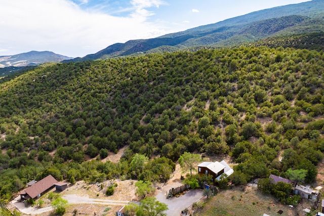 23 Cooper Rd, Cedar Crest, NM 87008 - aerial view of a forest and a mountainous background