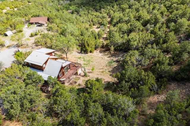 23 Cooper Rd, Cedar Crest, NM 87008 - view of subject property featuring a heavily wooded area