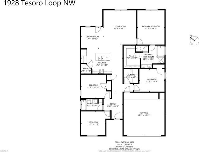 1928 Tesoro Loop NW, Los Lunas, NM 87031 - photo 25