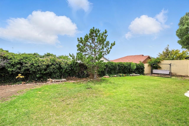 8500 Clarks Fork Rd NW, Albuquerque, NM 87120 - view of yard