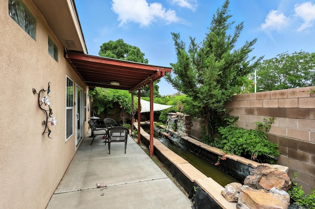 8500 Clarks Fork Rd NW, Albuquerque, NM 87120 - view of patio