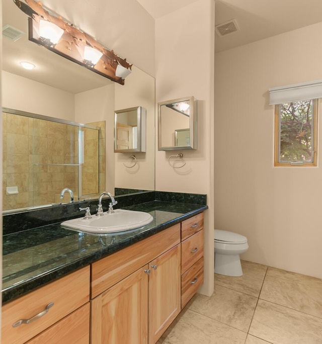 31 Wind Rd NW, Albuquerque, NM 87120 - full bathroom featuring tile patterned flooring, vanity, and tiled shower