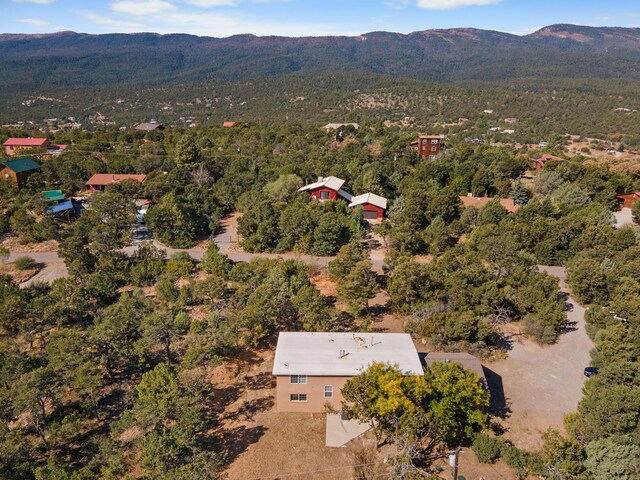 40 Mulberry Loop, Cedar Crest, NM 87008 - bird's eye view of a mountainous background and a forest