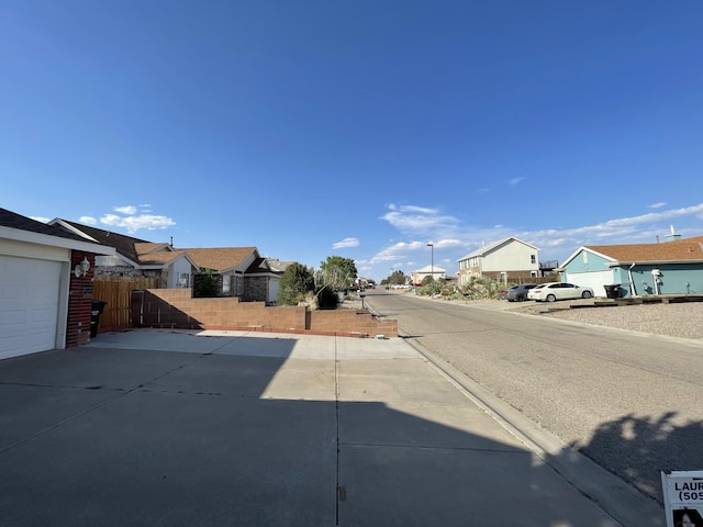 45 Juniper Ave, Los Lunas, NM 87031 - view of asphalt street with a residential view