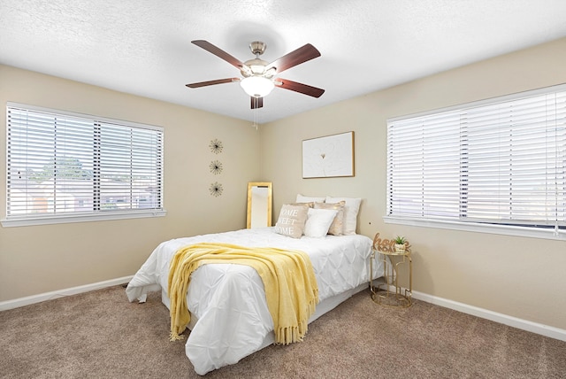 4432 La Paloma Rd NW, Albuquerque, NM 87120 - bedroom featuring carpet and ceiling fan