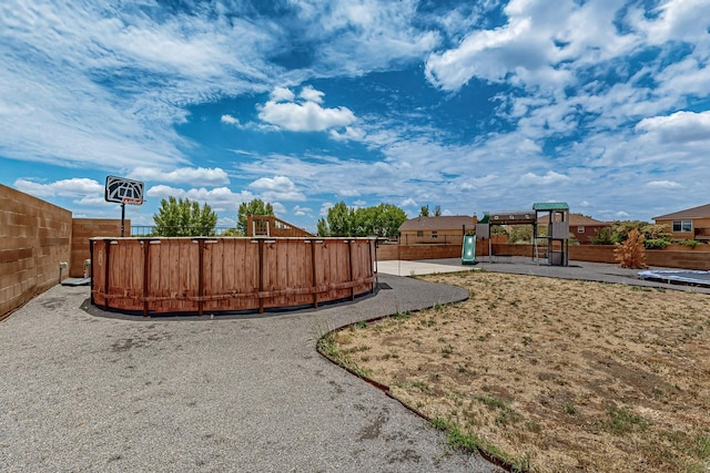 1191 Carrizo St NW, Los Lunas, NM 87031 - view of yard