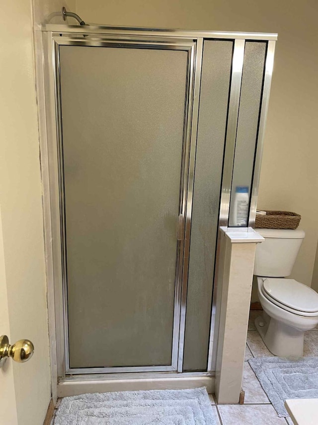34358 US Highway 285, Ojo Caliente, NM 87549 - full bathroom with a shower stall and tile patterned floors