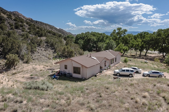 34358 US Highway 285, Ojo Caliente, NM 87549 - view from above of property with a mountain backdrop
