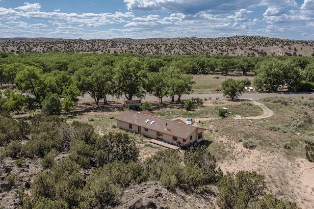 34358 US Highway 285, Ojo Caliente, NM 87549 - aerial view of sparsely populated area featuring mountains
