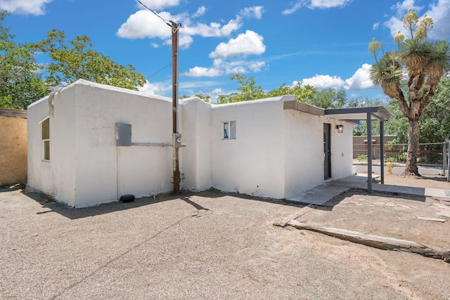 2024 Hinkle St SE, Albuquerque, NM 87102 - back of house with stucco siding