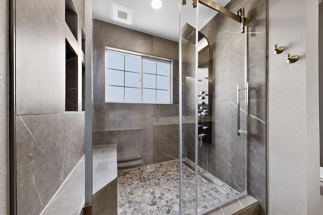 5508 Carefree Ave NW, Albuquerque, NM 87120 - bathroom with a tile shower