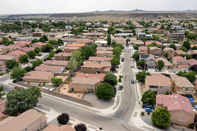 5508 Carefree Ave NW, Albuquerque, NM 87120 - aerial view of residential area with a mountain backdrop