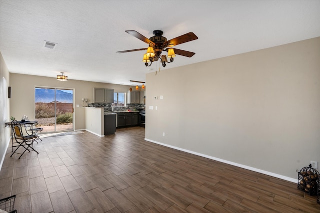 5478 Salem Ct NE, Rio Rancho, NM 87144 - living room with wood finish floors and ceiling fan