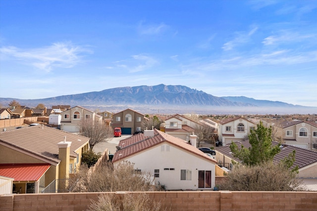 5478 Salem Ct NE, Rio Rancho, NM 87144 - view of mountain background with nearby suburban area