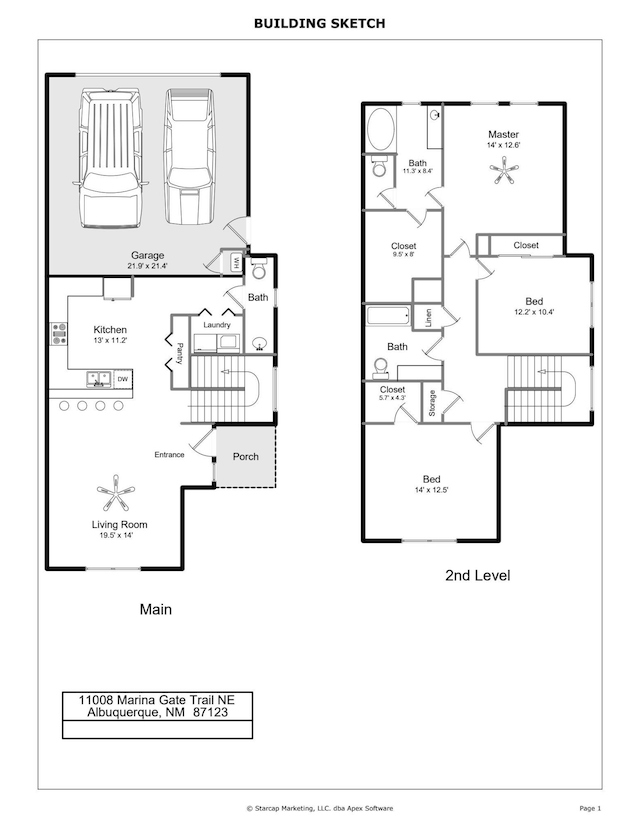 11008 Marina Gate Trl NE, Albuquerque, NM 87123 - view of home floor plan