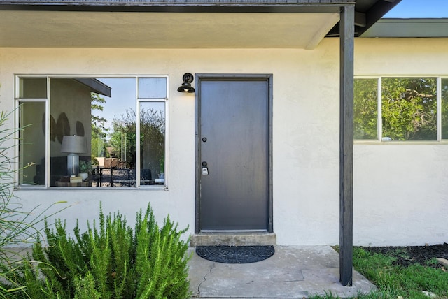 11517 San Jacinto Ave NE, Albuquerque, NM 87112 - entrance to property featuring stucco siding