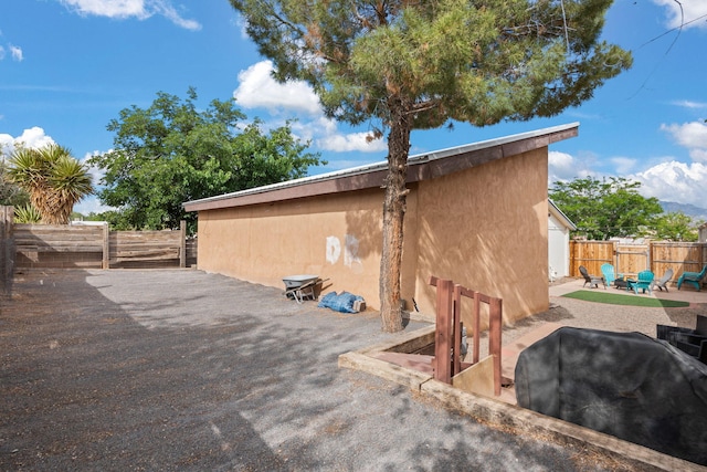 121 Pearl Dr NE, Rio Rancho, NM 87124 - fenced backyard featuring a patio