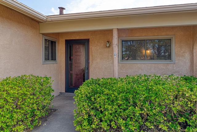 9201 Academy Hills Dr NE, Albuquerque, NM 87111 - entrance to property with stucco siding