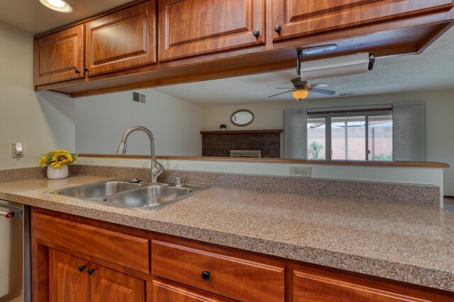 9201 Academy Hills Dr NE, Albuquerque, NM 87111 - carpeted empty room featuring ceiling fan and baseboards