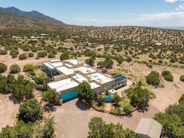 15 Sunset Blvd, Placitas, NM 87043 - view of rural area with a desert landscape and a mountain backdrop