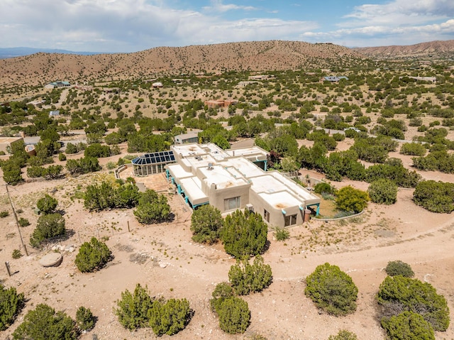 15 Sunset Blvd, Placitas, NM 87043 - view of subject property with a desert landscape and a mountain backdrop