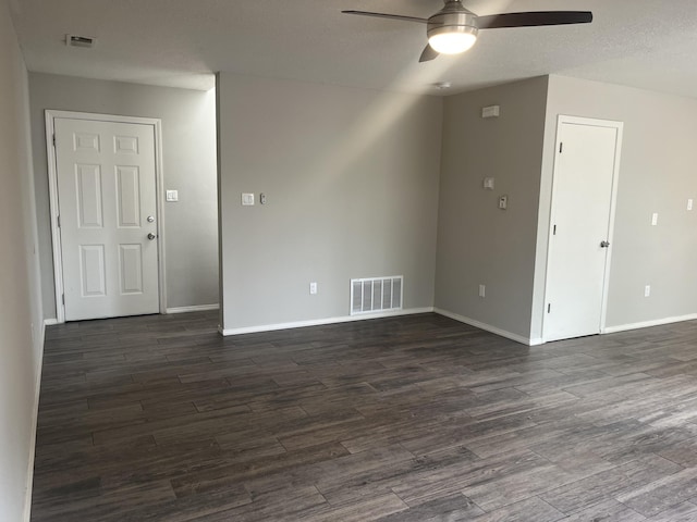 3005 Quail Point Dr, Albuquerque, NM 87120 - unfurnished room featuring ceiling fan and dark wood-style flooring