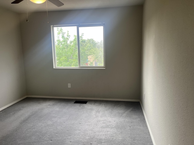 3005 Quail Point Dr, Albuquerque, NM 87120 - carpeted empty room featuring a ceiling fan and baseboards