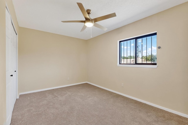 10409 Britt Ct NE, Albuquerque, NM 87112 - unfurnished room with carpet flooring and a ceiling fan