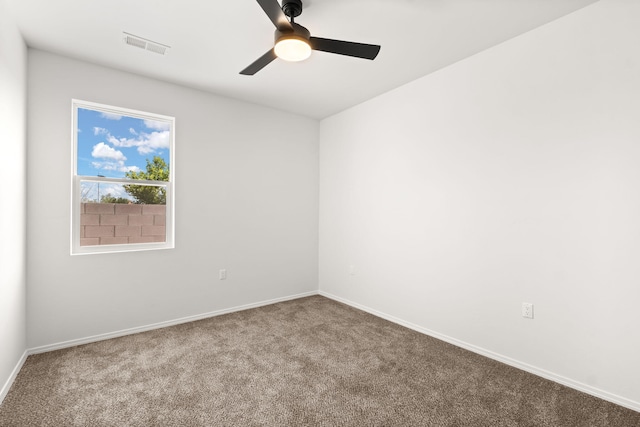 1109 11th St SE, Rio Rancho, NM 87124 - carpeted empty room with ceiling fan and baseboards