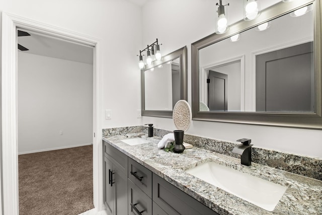 1109 11th St SE, Rio Rancho, NM 87124 - full bathroom with double vanity