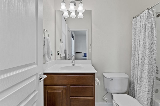 44 Los Balcones Pl NE, Rio Rancho, NM 87124 - bathroom featuring vanity and shower / bathtub combination with curtain