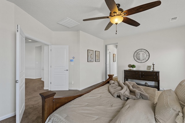 44 Los Balcones Pl NE, Rio Rancho, NM 87124 - bedroom featuring carpet flooring and ceiling fan