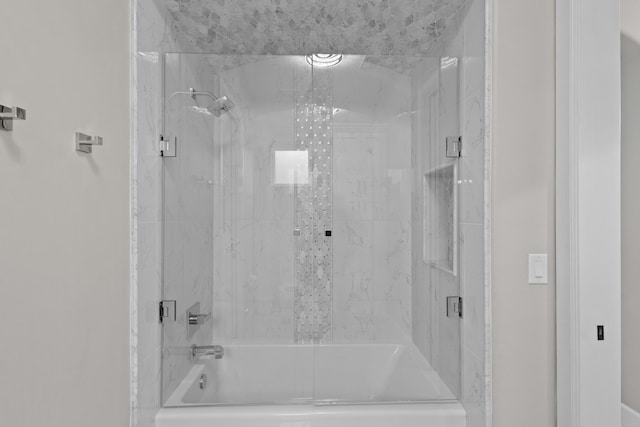 7900 Aguila St NW, Albuquerque, NM 87120 - bathroom with bath / shower combo with glass door