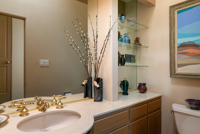 213 Spring Creek Pl NE, Albuquerque, NM 87122 - bathroom featuring vanity and toilet