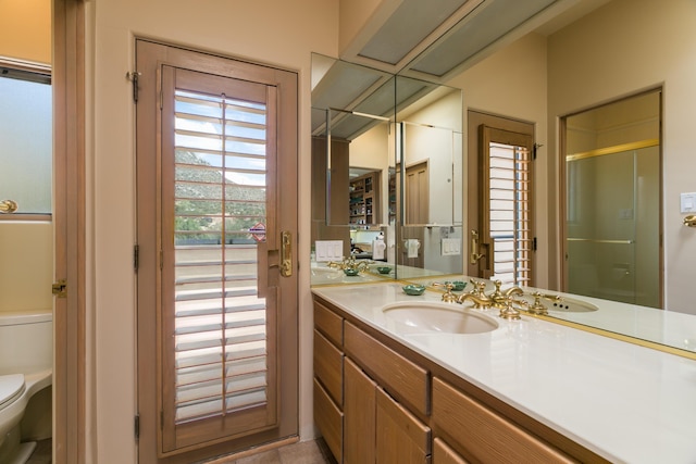213 Spring Creek Pl NE, Albuquerque, NM 87122 - full bath featuring a stall shower and vanity