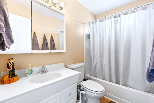 6412 Saint Josephs Ave NW, Albuquerque, NM 87120 - full bath with vanity and shower / bath combination with curtain