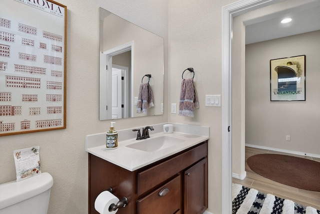 6417 Kings Cyn NE, Rio Rancho, NM 87144 - half bath with toilet and vanity